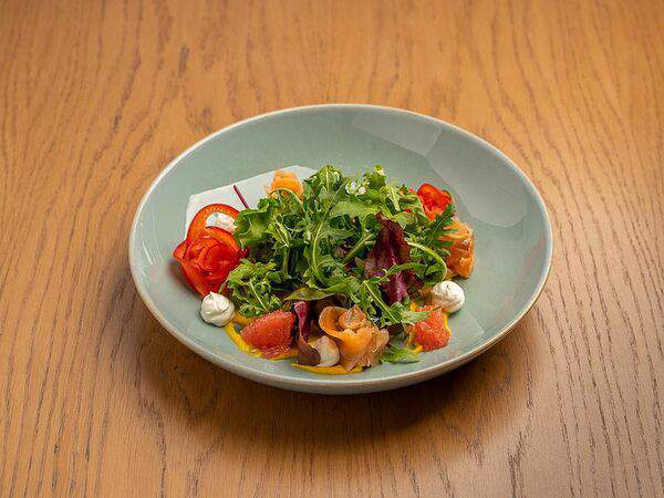 Бруни - Со слабосолёной форелью