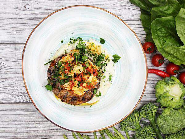 Territory Piatto - Бифштекс с картофельным пюре