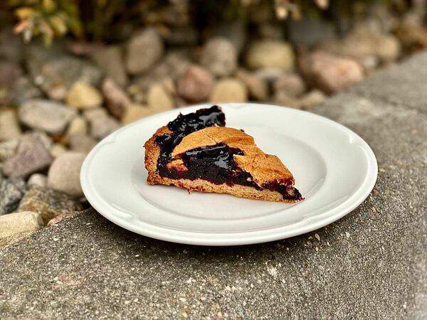 Barcarola - Домашний песочный пирог с вишней