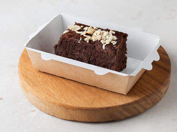 Веган великан - Шоколадный кекс с кешью