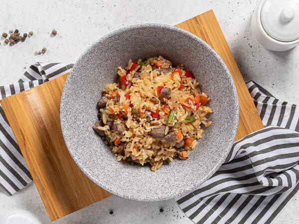 Империя Пиццы и Суши - Рис с говядиной