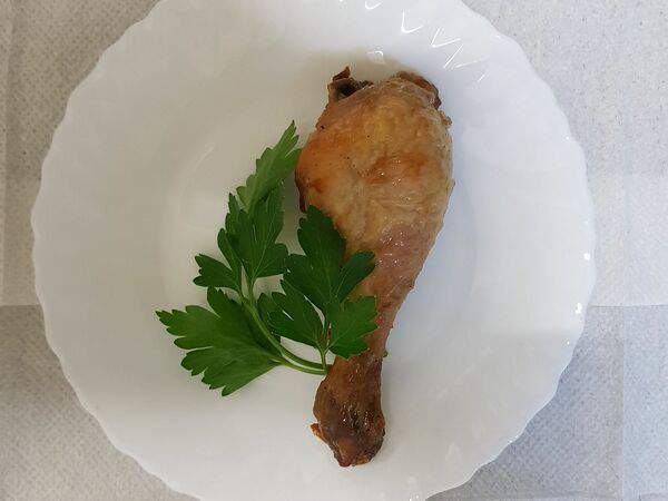 Волжская березка - Голень куриная жареная