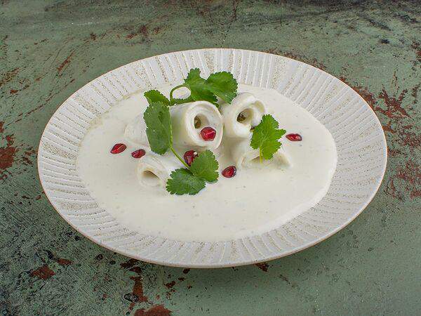 Гастроном - Рулетики с сыром и мятой