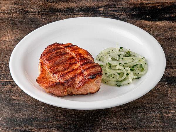 Кафе Шале - Стейк свинина на гриле