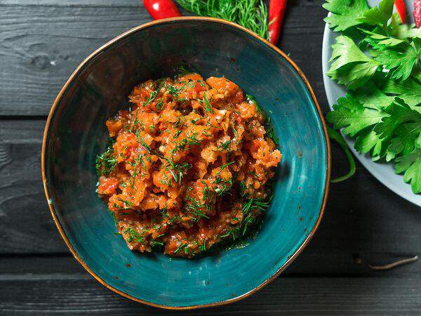 Миндаль - Икра овощная