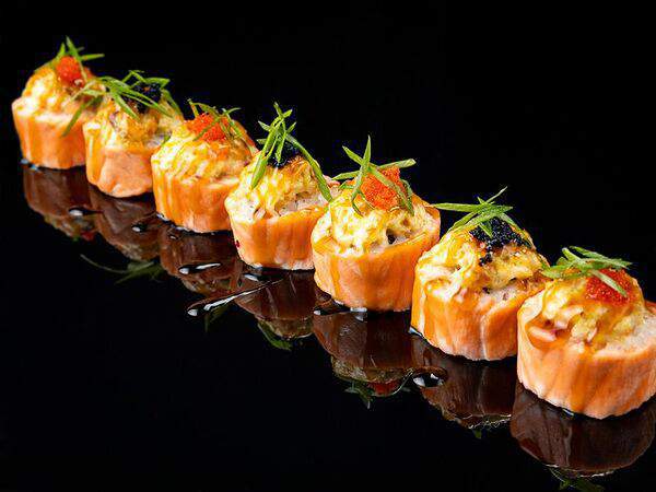 Едаеда - Тартар лосось-креветка (запеченный)