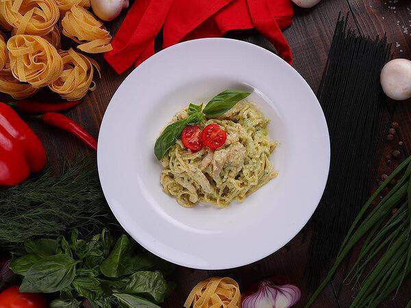 Пататапа - Паста по-генуэзски с песто