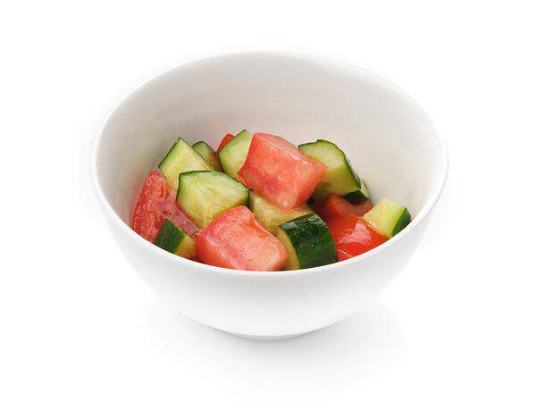 Ближе к делу - Салат из свежих овощей с маслом