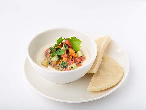 Zelenoe Bistro - Тофу, лакто овощи, рисовая лепешка