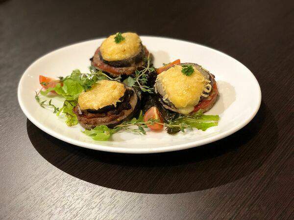 Грильяж - Баклажаны, запечённые под сыром