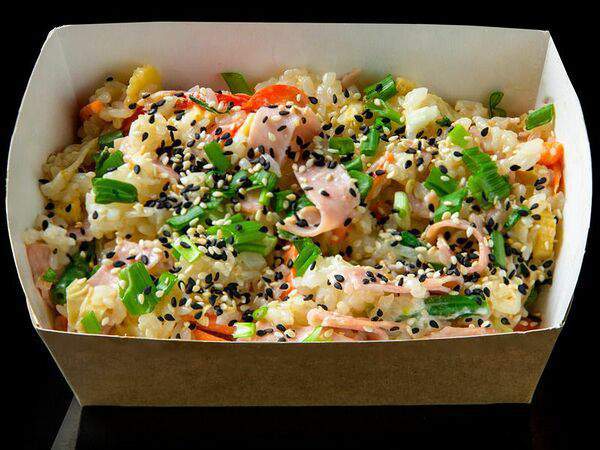 А1 Еда - Рис сливочный с ветчиной