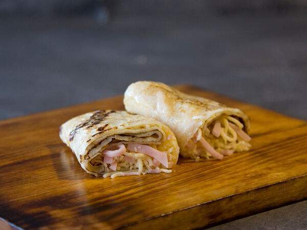 Три друга - Блин с ветчиной и сыром