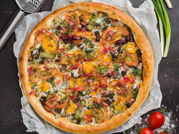 Рыба закусывала - Пицца Антибургер