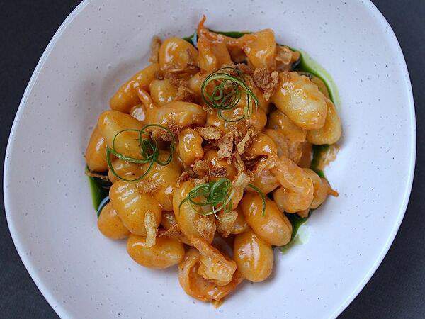 The Odi - Ньокки с креветками в соусе биск