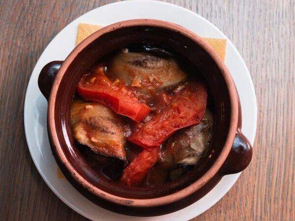 Samsa plov project - Баклажан с говядиной в кюзе