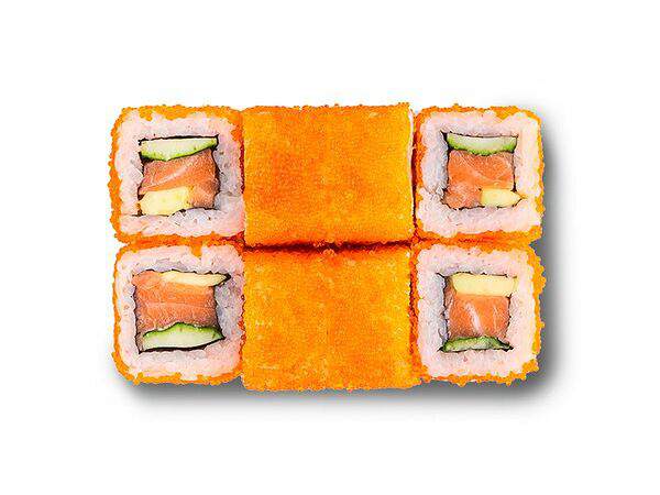 Om nom nom - Калифорния с лососем