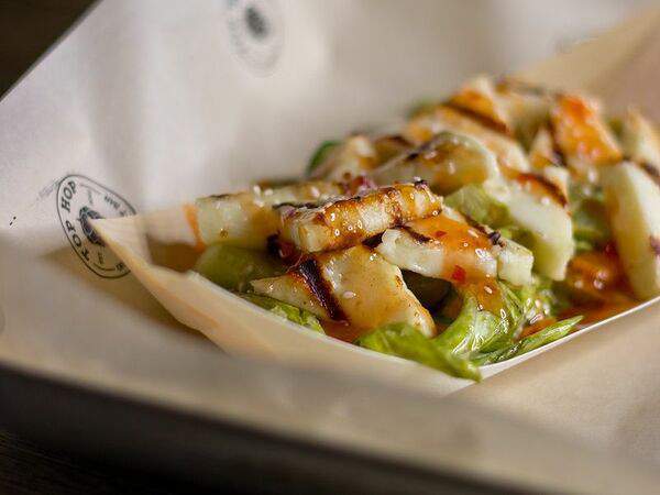 Топ Хоп - Салат с сыром Халуми