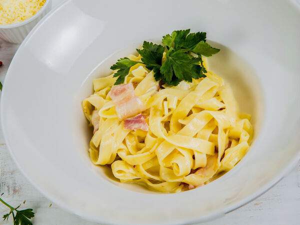 Кафе-brasserie Бригантина - Спагетти Карбонара