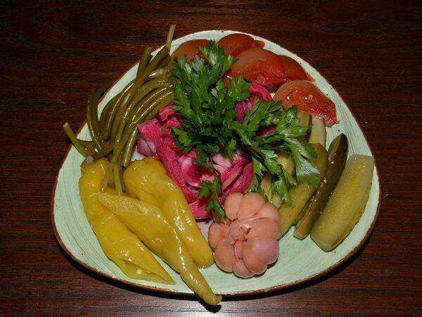 Хинкальная - Соленья из бочки