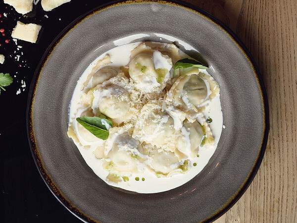 Coffee Boom - Равиоли с семгой