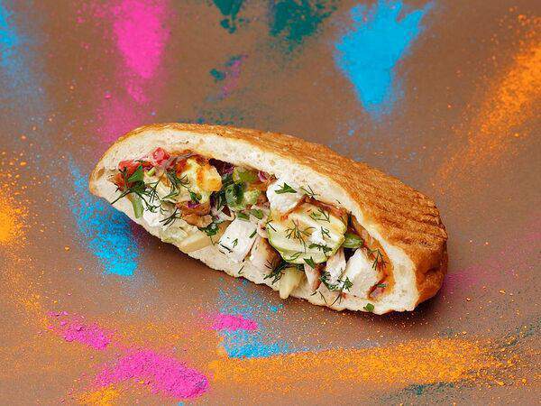 Шаурма и компот - Донар с курицей