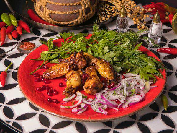 Загляни генацвале - Шашлык из куриных крылышек