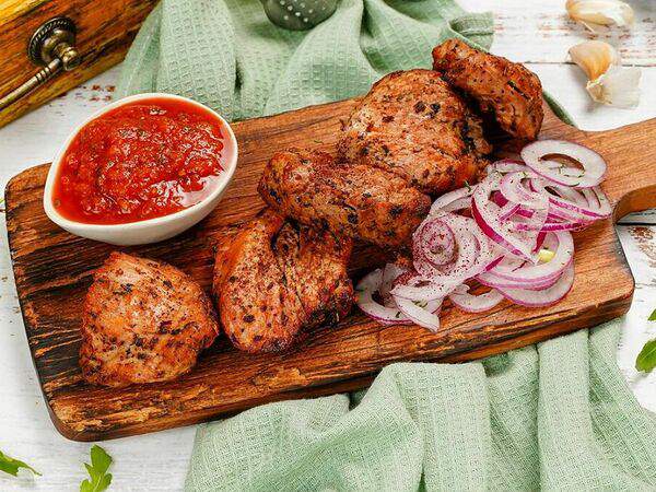 У кота Семёна - Шашлык из cвинoй мякоти