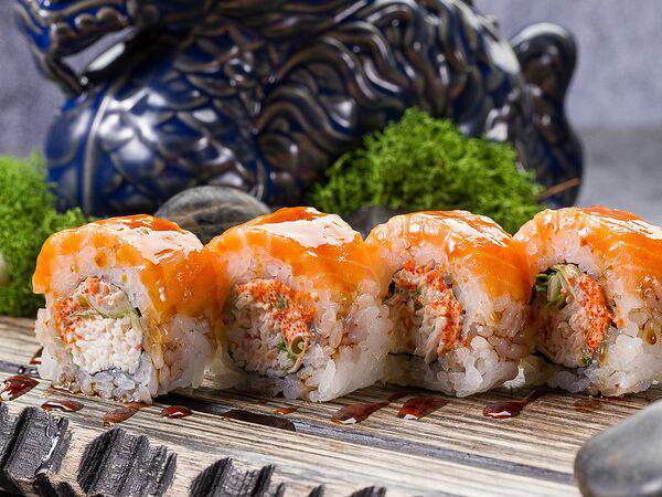 Duran Bar & Grill - Запеченный лосось с соусом терияки