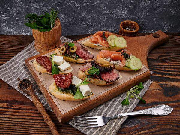 ГрафинЪ - Ассорти из Брускетт ГрафинЪ