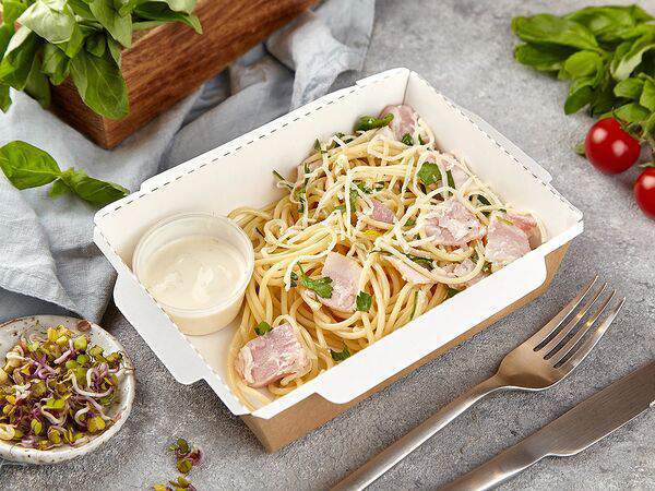 Печь & ланч - Спагетти Карбонара