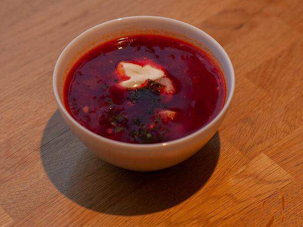 Калининградская столовая - Борщ