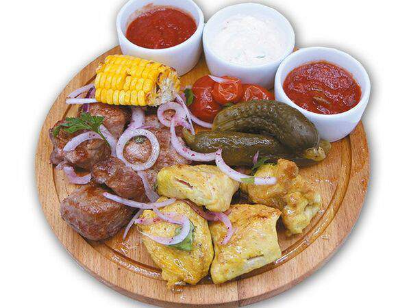 Угли - Ассорти Свинина-курица