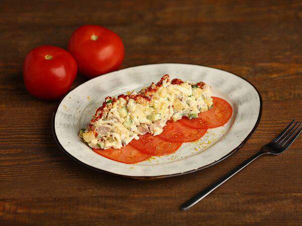 Pur-Pur - Салат Оливье с бужениной