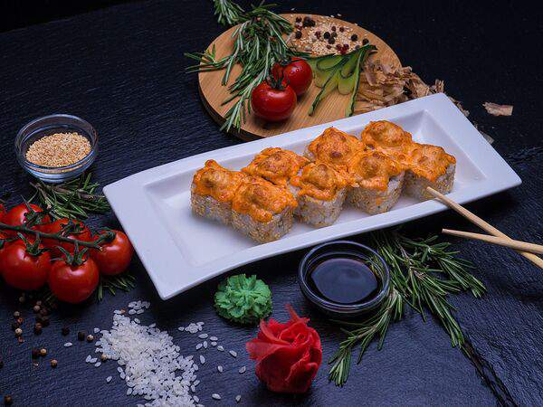 Sushi & Susi - Ролл запеченный Филадельфия