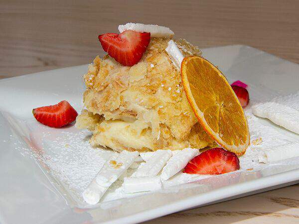 Вок кафе - Торт наполеон по-домашнему