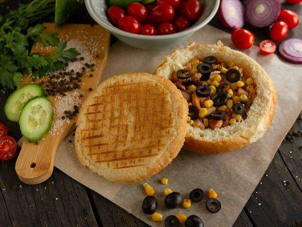 Шаверма №1 - Фахитос в булочке