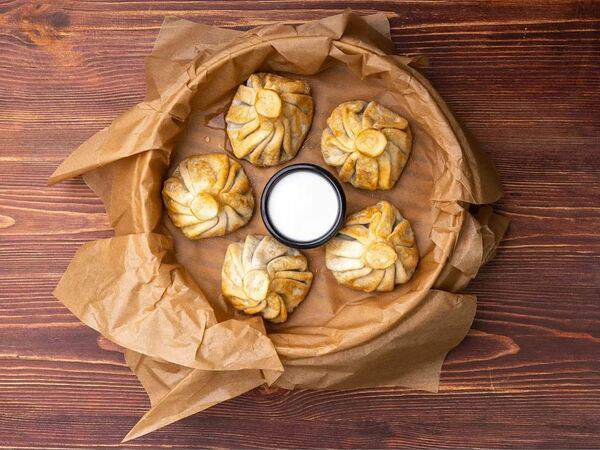 Пхали & хинкали маяк - Жареные хинкали