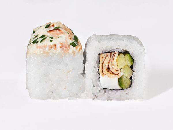 Восточный экспресс - Запеченный ролл с копченой курицей