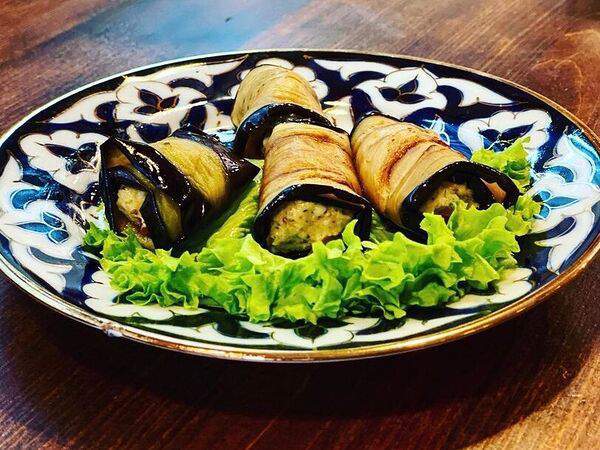 Лагман - Закуска из баклажанов