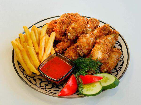 Al-Aziz Халяль 24-7 - Куриные крылышки фри (халяль)