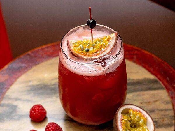 Китайская грамота - Лимонад малина-маракуйя