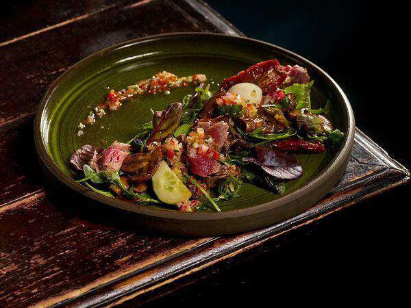 Цех этого города - Салат с ростбифом