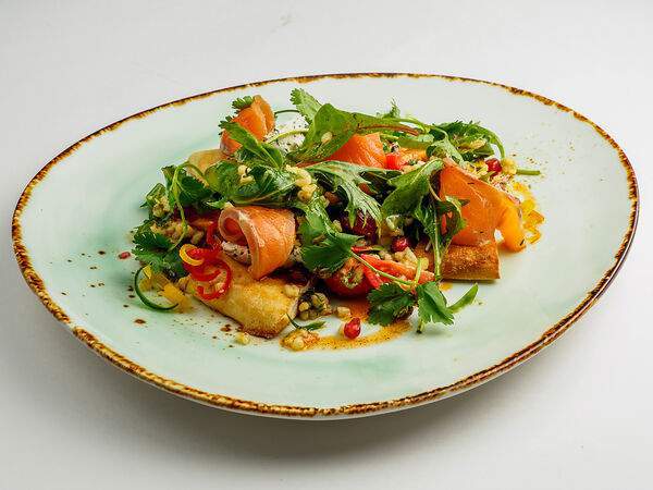 Кинза - Салат Кызыл-балык