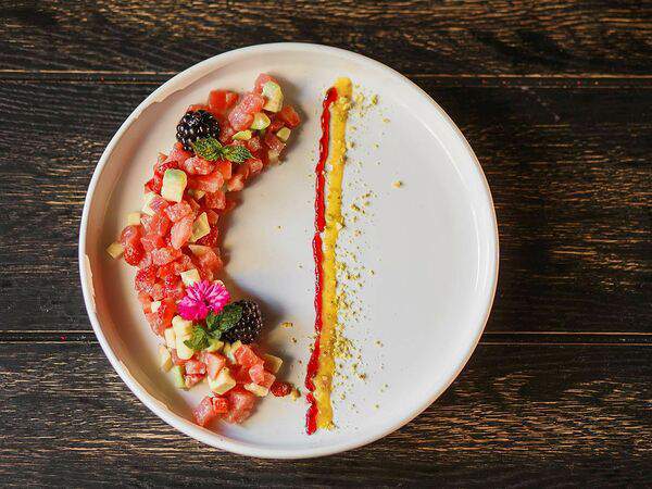 Инжир - Тартар из тунца