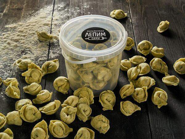 Медина Food на Татарстан - Пельмени с сыром и базиликом