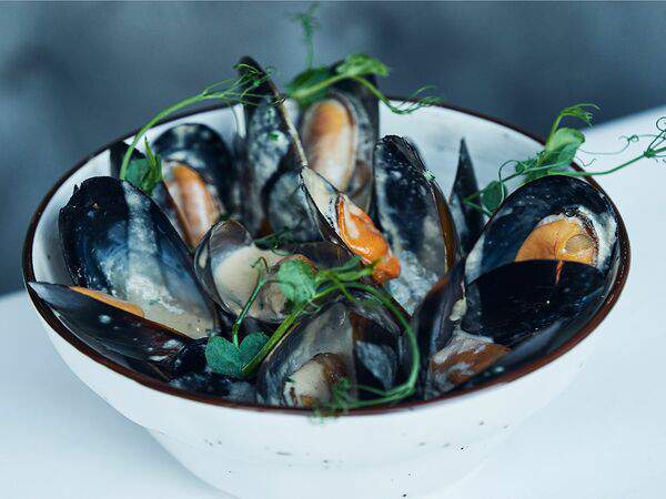 Фитнес-кафе от X-Fit - Мидии запеченные