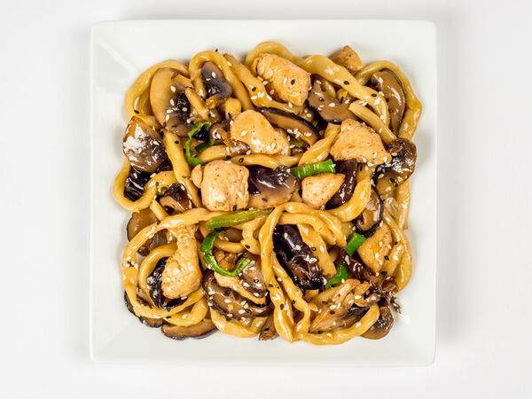 Woksy.ru - Вок Грибной микс с цыпленком