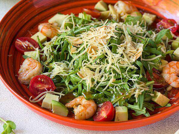 Кофейня 8512 - Руккола с креветками