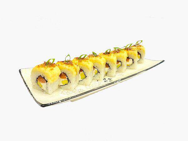 Asia Take - Запеченный ролл с лососем