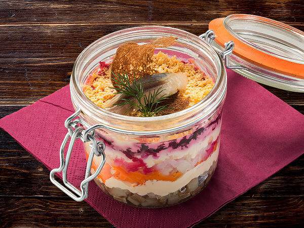 Колбасофф - Бизнес-ланч Салат сельдь под шубой